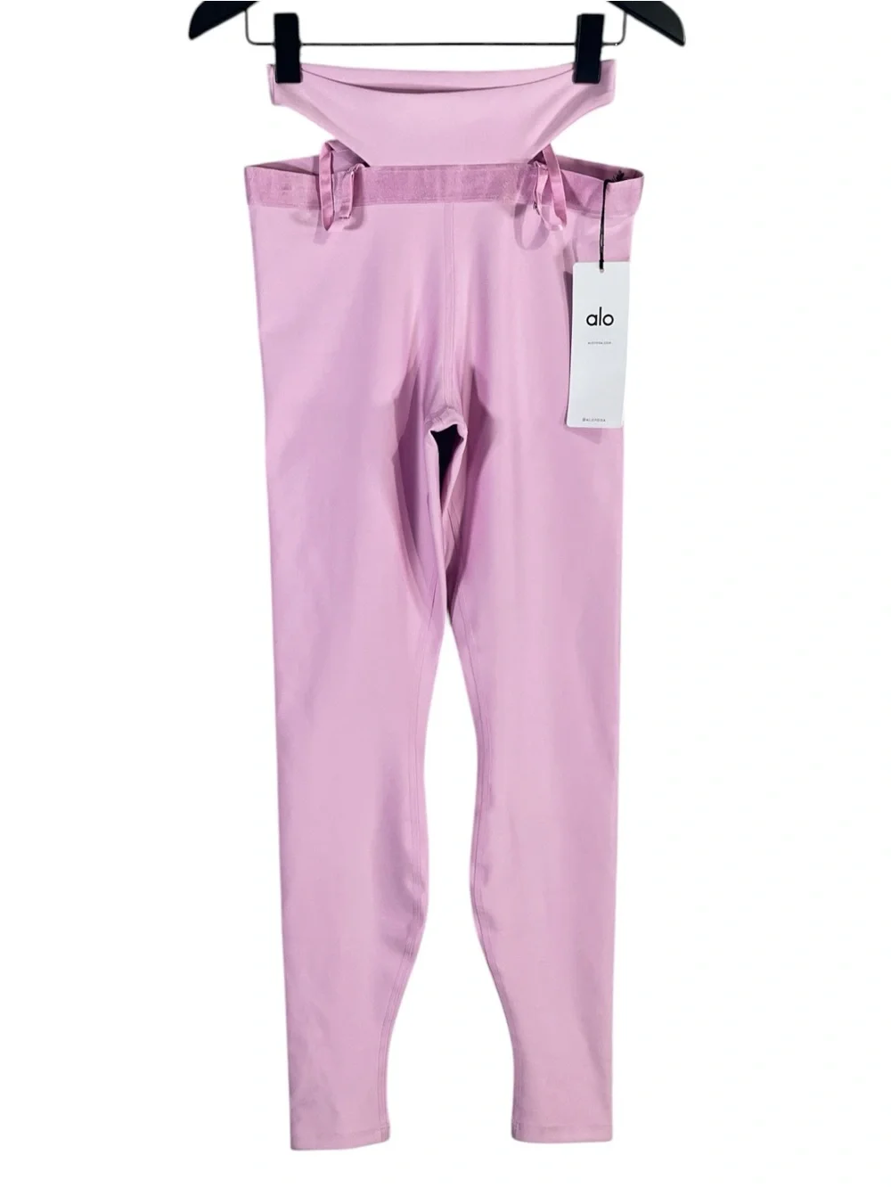 NWT ALO Airlift Extreme High Waist All Nighter Legging SugarPlum Pink size Small